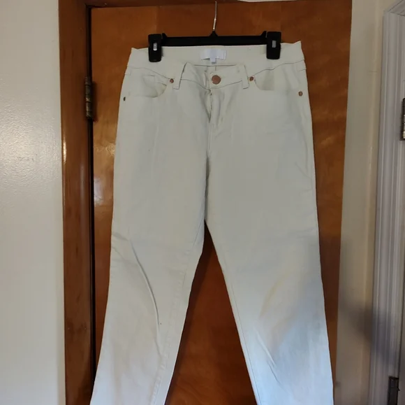 White Denim Jeans - Picture 1 of 4
